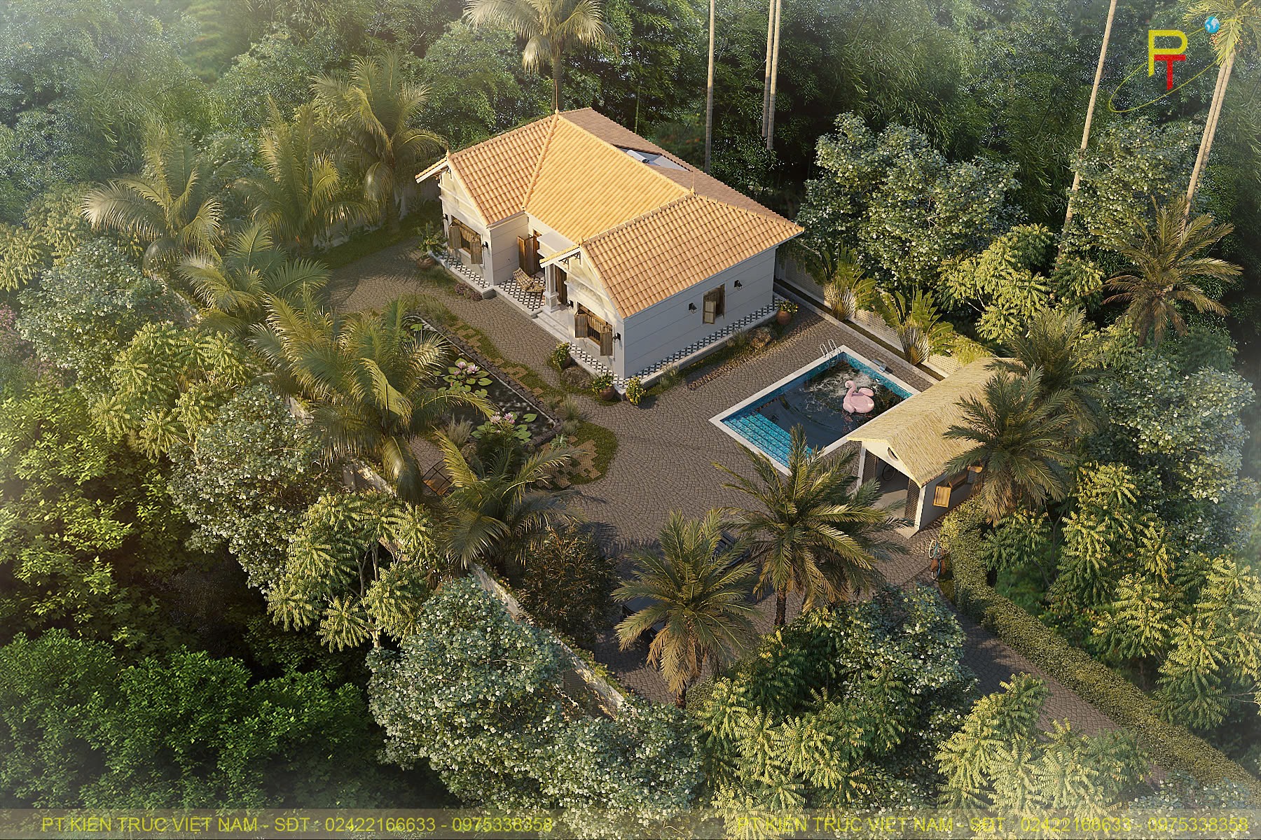 Biệt Thự 2 Tầng- Nhà Thiết kế Chuyên Nghiệp 2025