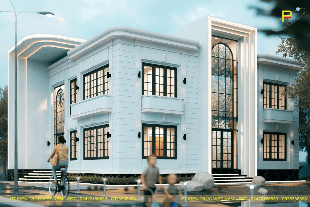 Biệt Thự 2 Tầng- Nhà Thiết kế Chuyên Nghiệp 2025