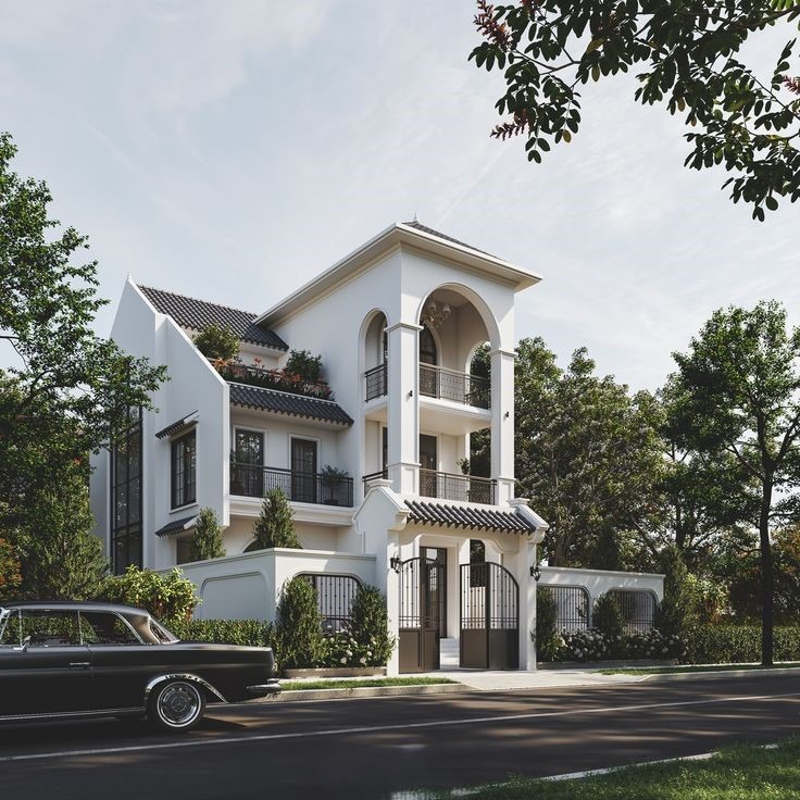 Biệt Thự 2 Tầng- Nhà Thiết kế Chuyên Nghiệp 2025