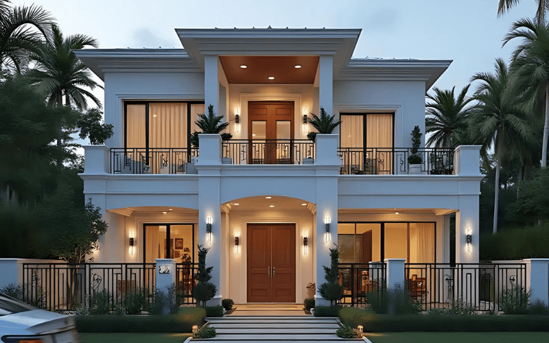 Biệt Thự 2 Tầng- Nhà Thiết kế Chuyên Nghiệp 2025