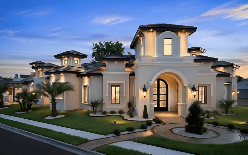 Mẫu 5: Biệt thự phong cách Indochine 2025 xu hướng
