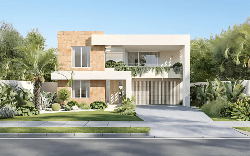 Biệt Thự 2 Tầng- Nhà Thiết kế Chuyên Nghiệp 2025