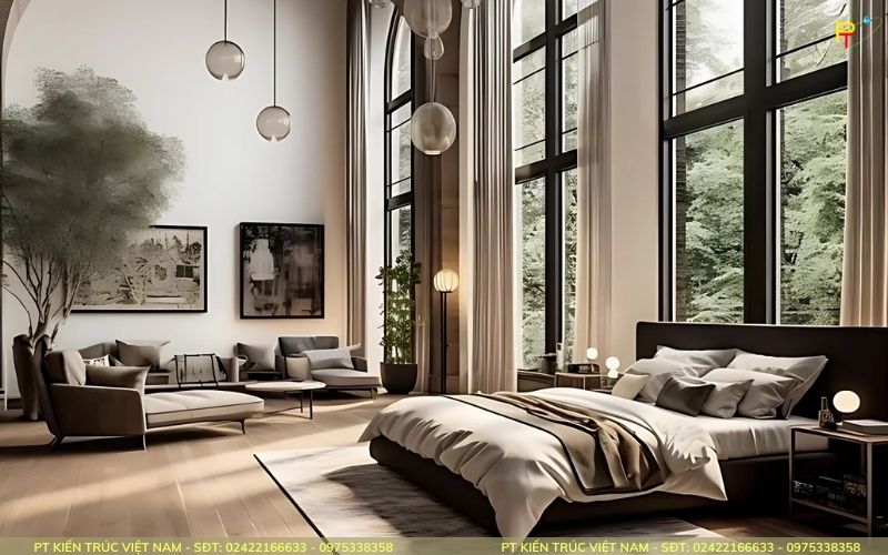 Cân bằng thẩm mỹ và tối ưu ánh sáng tự nhiên trong thiết kế khách sạn