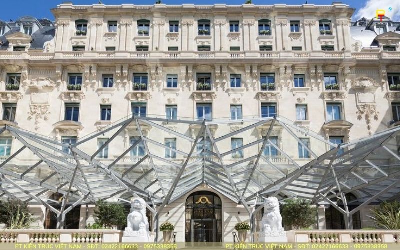 Ngắm nhìn khách sạn The Peninsula  tại Paris được thiết kế vô cùng bắt mắt