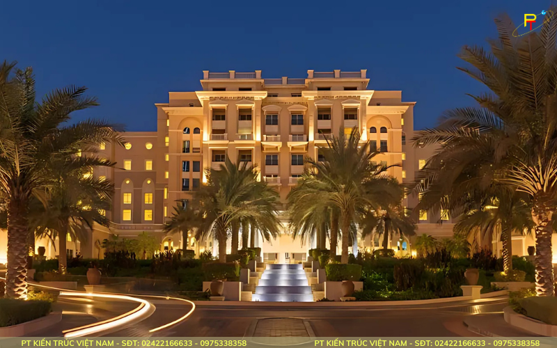 Một trong những thiết kế khách sạn phong cách Châu Âu