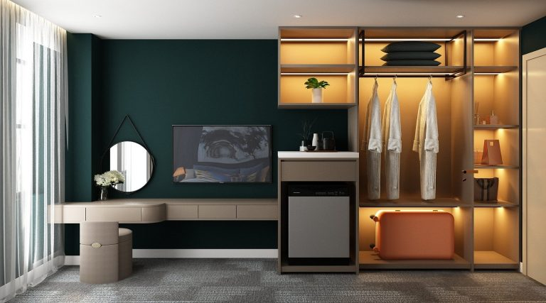 Dự án đáp ứng các tiêu chuẩn khắt khe của khách sạn 4 sao mà còn mang đến trải nghiệm đáng nhớ cho khách hàng khi lưu trú tại Praha. Thiết kế nội thất khách sạn 4 sao Praha cộng Hòa Séc, kết hợp giữa hiện đại và nét Á Đông, tạo nên sự độc đáo cho không gian