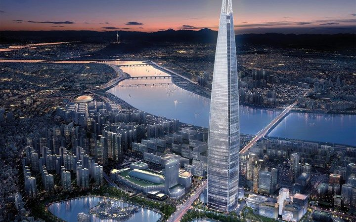 Signiel Seoul, Hàn Quốc nằm trong tòa nhà Lotte World Tower, Signiel Seoul